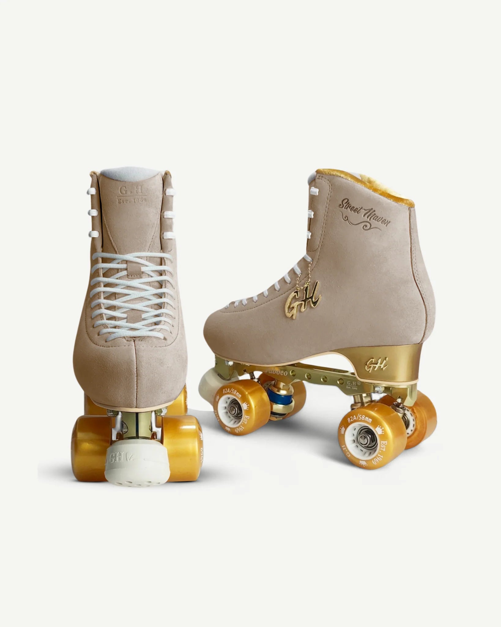 GH Street Maven Quad Roller Skates with/without Air Vents - Premium Outdoor & Indoor Skates for Adults, Street Skating, Fitness & Rink Fun
