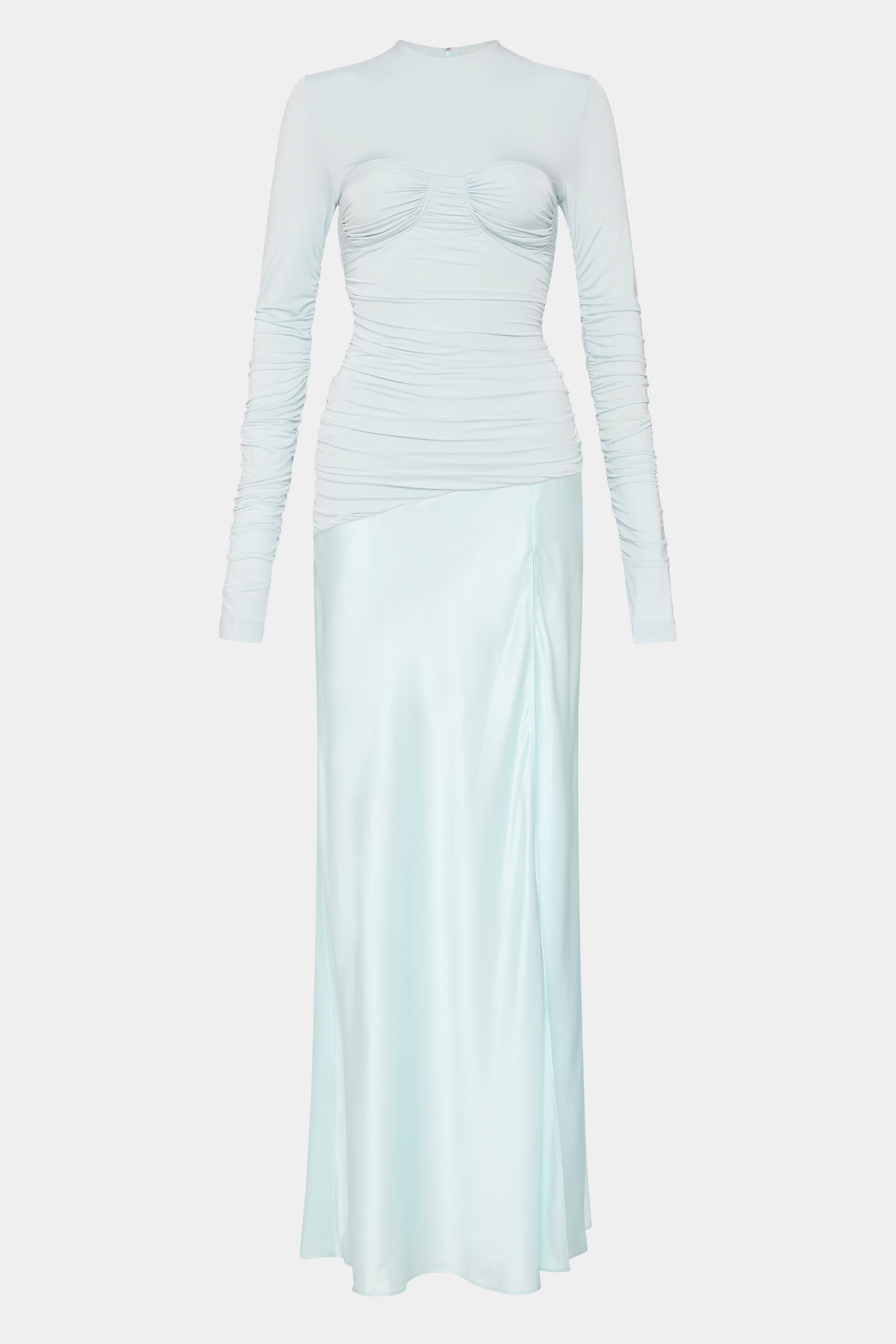 Alessia Elegant Draped Evening Gown for Women - Formal Party Dress for Prom, Wedding & Special Occasions