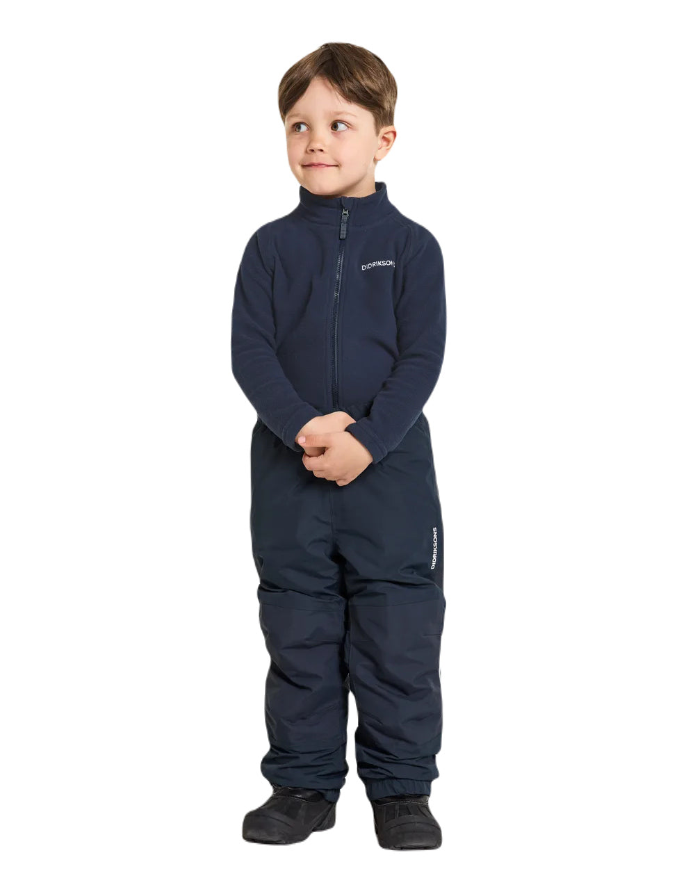 Didriksons Narvi Kids Waterproof Pants - Durable Outdoor Rain Pants for Boys & Girls - Perfect for Hiking, Camping & School Play