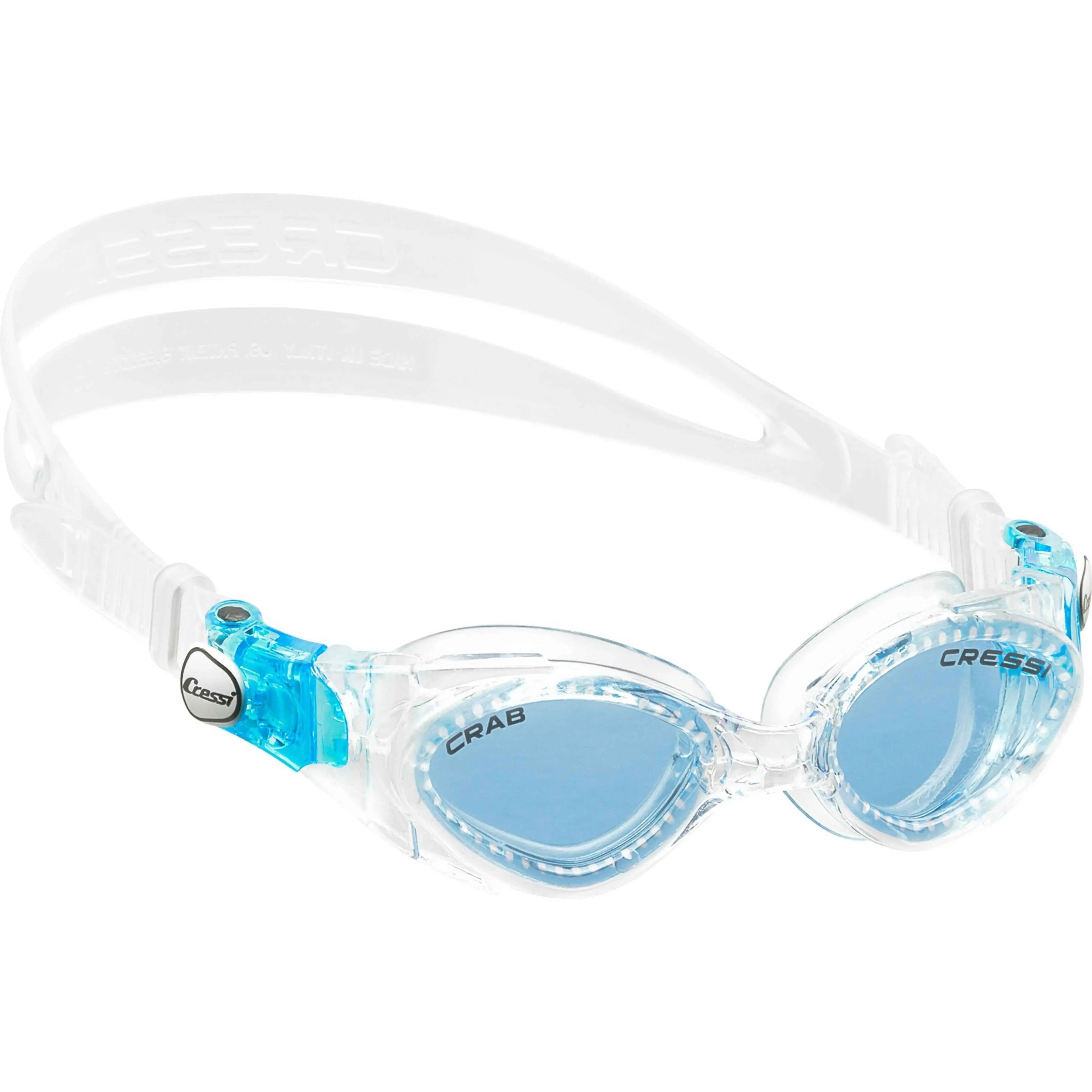 Cressi King Crab Kids Swim Goggles for Ages 7-15 | UV Protection & Anti-Fog Scuba Mask | Perfect for Swimming Lessons, Snorkeling & Pool Games