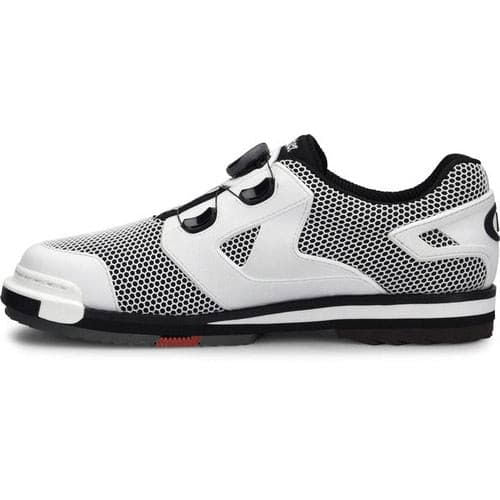 Dexter Men's SST 8 Power Frame BOA Bowling Shoes - Right/Left Hand - Black/White - Perfect for Professional Bowlers & League Play