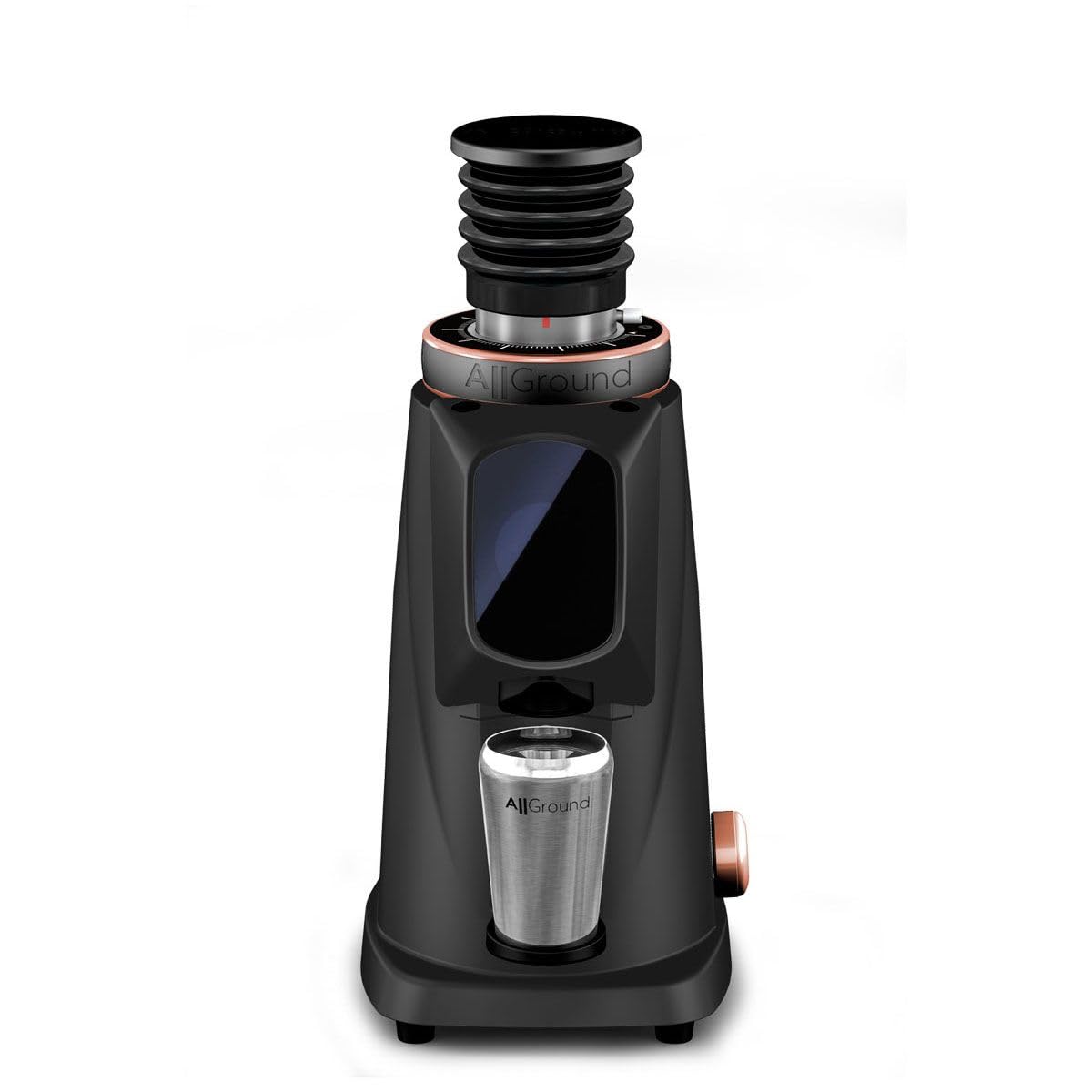 Premium Fiorenzato AllGround ProBrew Coffee Grinder - Italian-Made Home Coffee Grinder with Rose Gold Accents - Perfect for Espresso, French Press & Pour Over Brewing - Ideal for Coffee Enthusiasts & Home Baristas