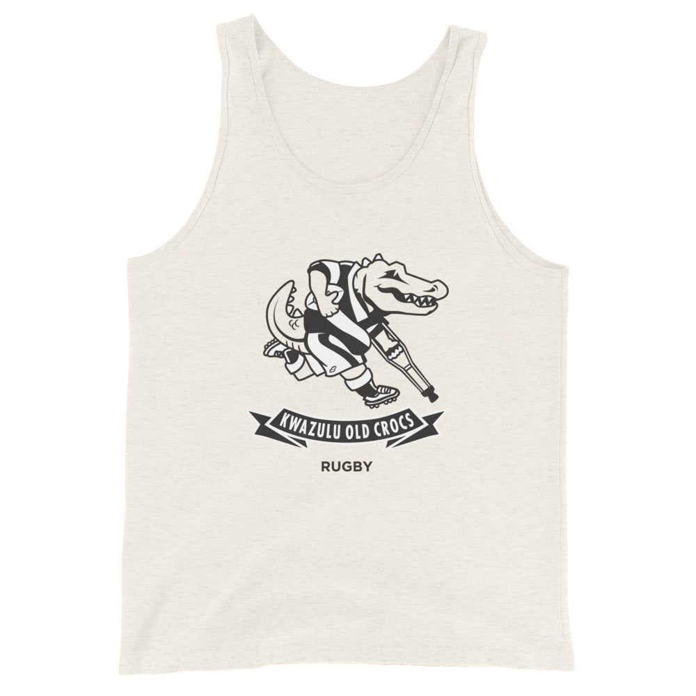 KwaZulu Old Crocs Social Tank Top - Comfortable Cotton Graphic Tee for Men & Women - Perfect for Casual Wear, Beach Outings & Summer Parties