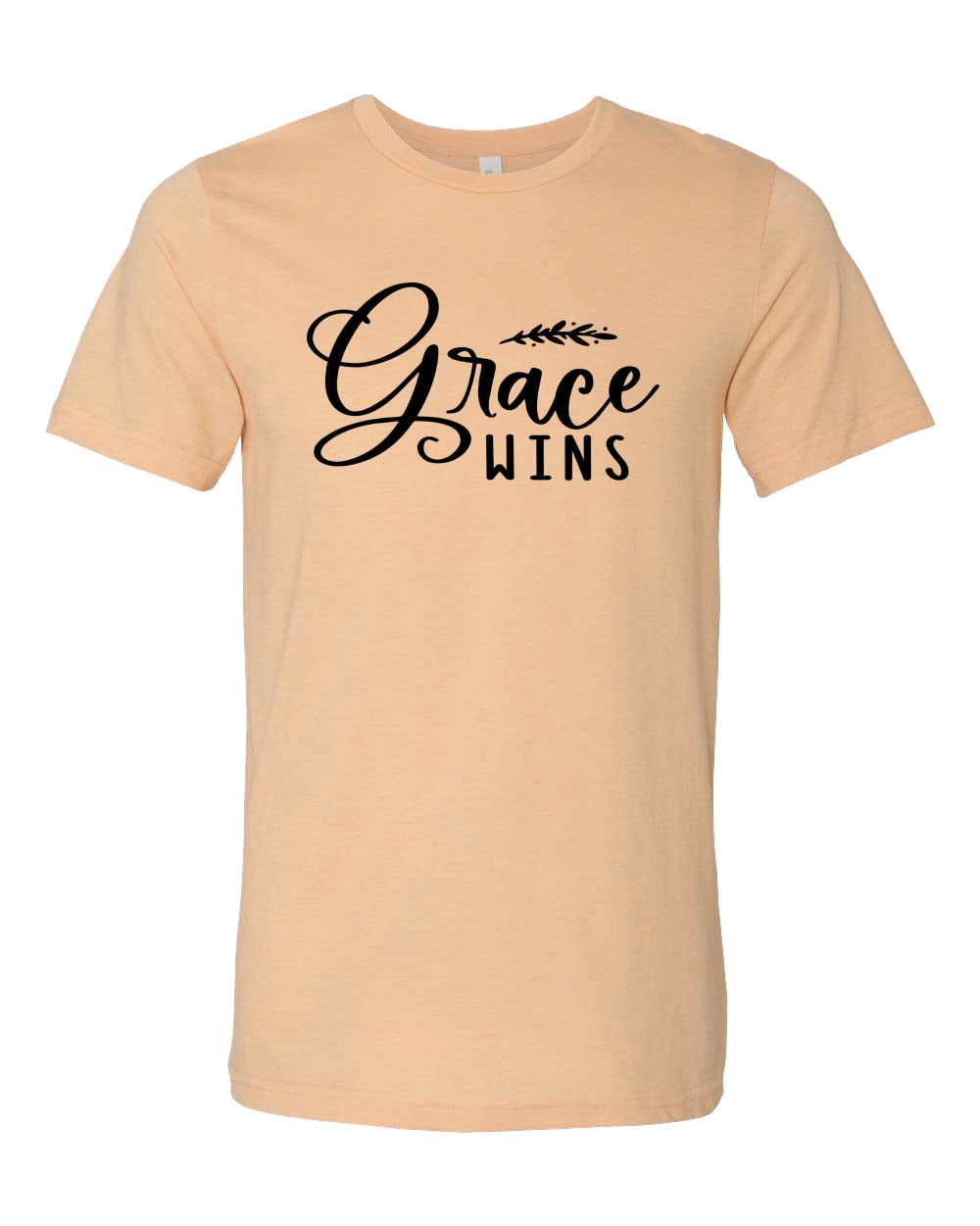 Grace Wins Christian Faith T-Shirt - Religious Apparel with Faith, Hope & Love Design - Jesus Lover Church Tee for Worship & Daily Inspiration