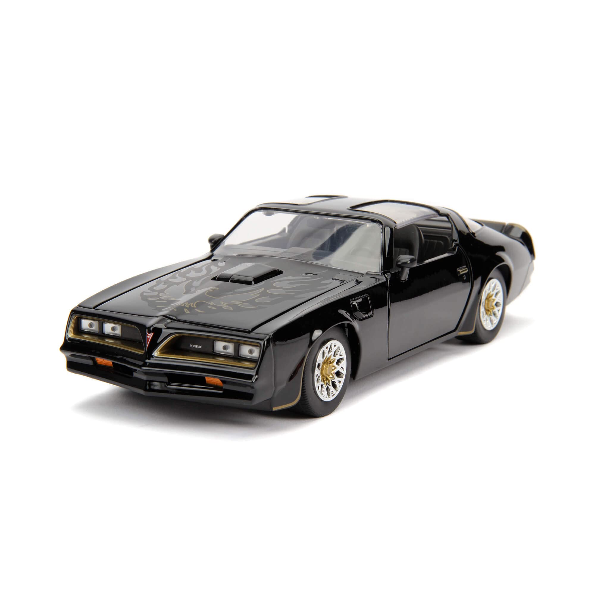 Jada Toys Fast & Furious 1:24 Scale 1977 Pontiac Firebird Die-cast Model Car - Collectible Black Replica for Kids & Adults - Perfect for Movie Fans, Display & Gift Giving
