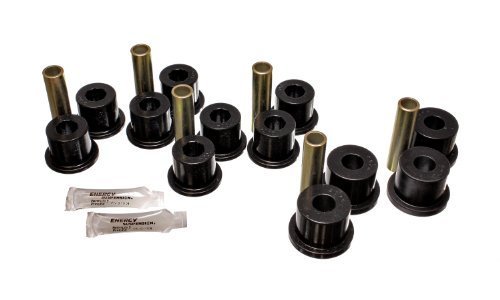 Energy Suspension 3.2107G Rear Spring Bush Kit for GM 2WD & 4WD Vehicles - Polyurethane Replacement Bushings for Improved Handling & Ride Comfort - Perfect for Chevy, GMC Truck & SUV Suspension Upgrades