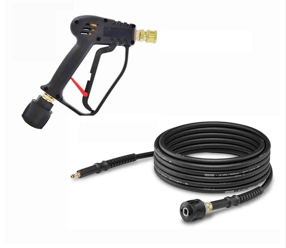 2 Pcs M22 14mm Female Pressure Washer Adapter - Compatible with Karcher Gun & Power Pressure Coupler, Hose Fitting Connector for Karcher Pressure Washers - Perfect for Car Washing, Deck Cleaning & Outdoor Power Washing
