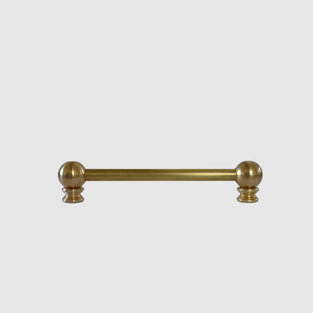 Vintage Colonial Drawer Pulls - Set of 2 Antique Brass Cabinet Handles for Dresser, Wardrobe & Furniture Restoration | Classic Home Decor Upgrade