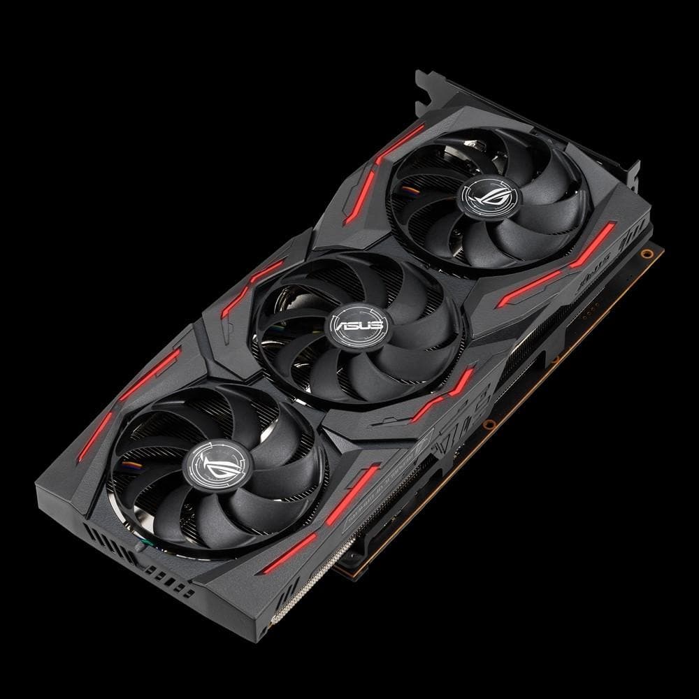 ASUS ROG STRIX RX5700 O8G Gaming Graphics Card with Triple Fan Cooling - 8GB GDDR6, AMD RDNA Architecture | Perfect for 1440p Gaming, VR & Streaming