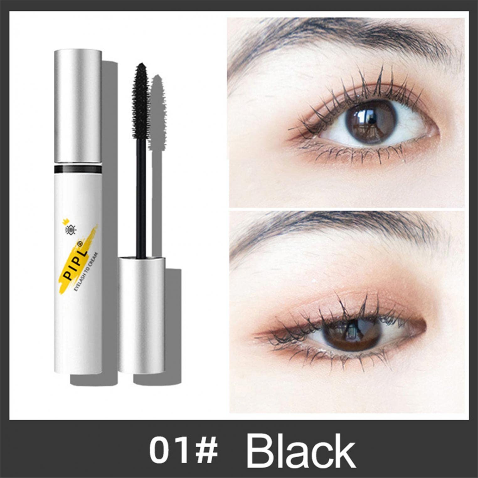 Waterproof Colored Mascara - Long Lasting, Smudge Proof & Quick Drying - Volumizing & Curling Eyelash Makeup for Daily Wear & Party Looks - Perfect for Daytime Office & Night Out Events