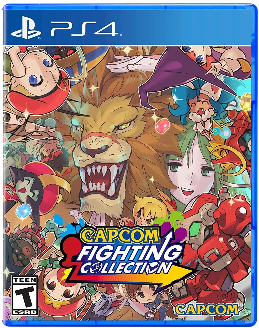Capcom Fighting Collection for PlayStation 4 | Classic Arcade Fighting Games Bundle | Perfect for Gaming Parties & Retro Enthusiasts