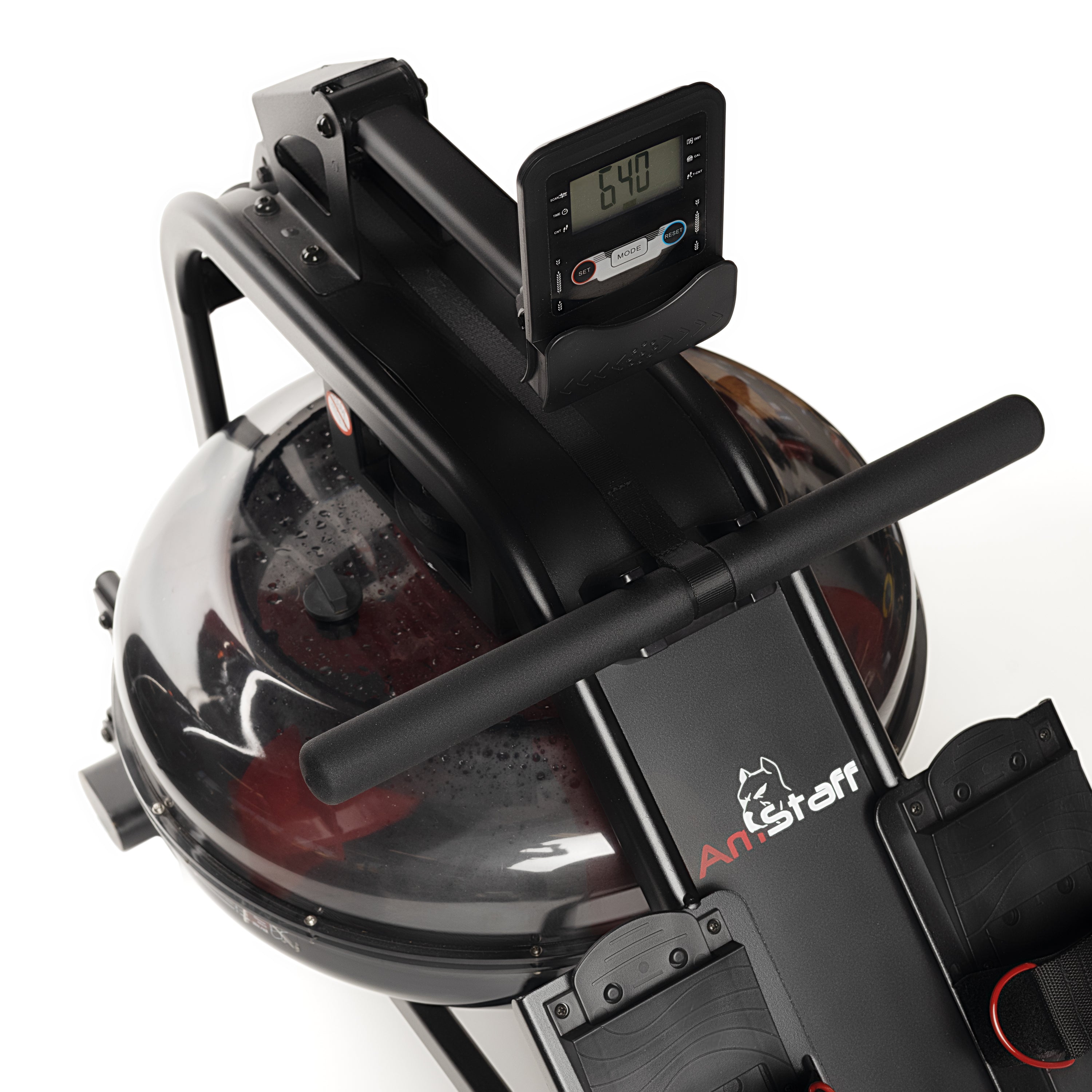 AmStaff Fitness Water Rower Machine - Premium Home Rowing Machine for Full Body Workout | Perfect for Home Gym, Cardio Training & Low Impact Exercise