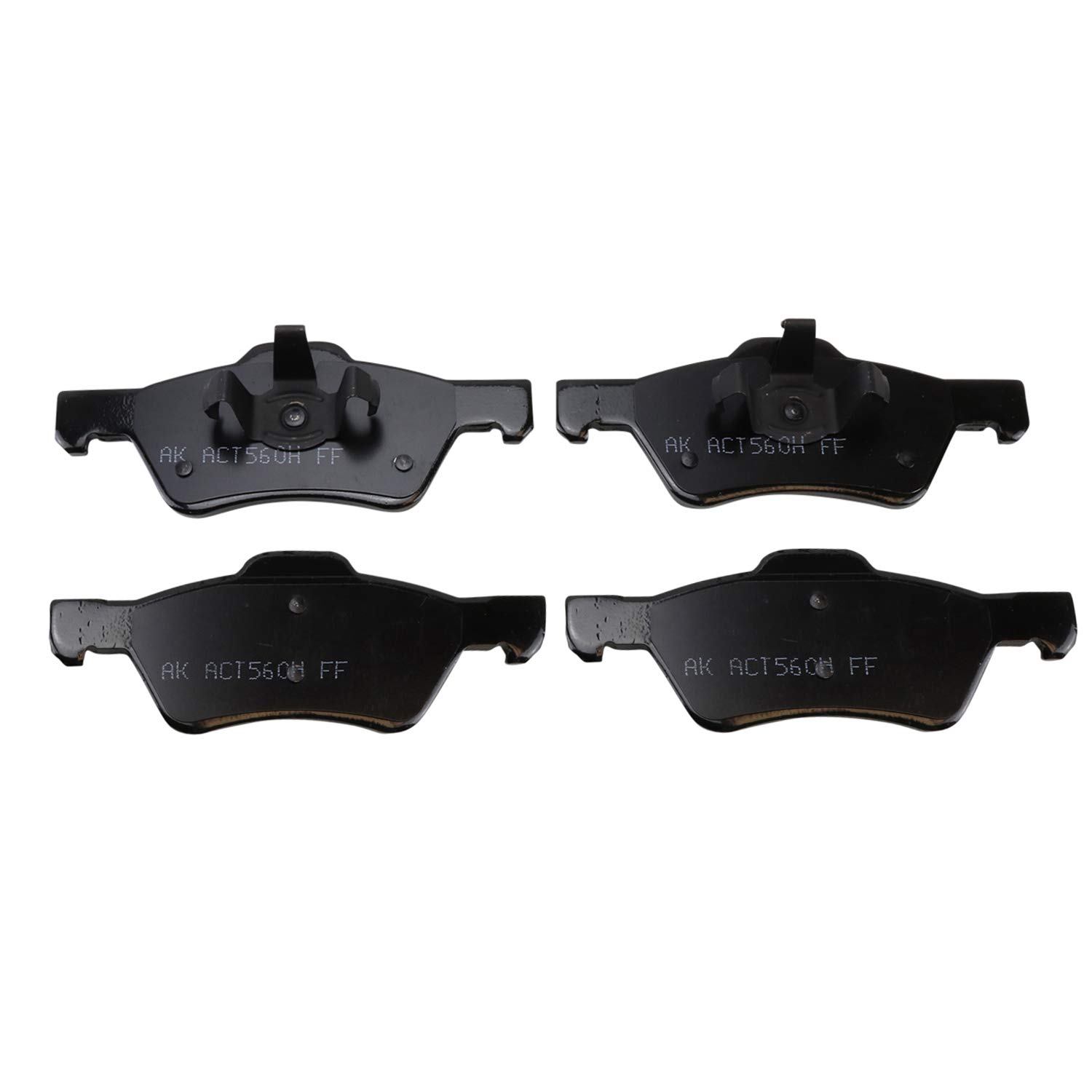 Beck/Arnley 089-1808 OE Replacement Brake Pads - Premium Quality Disc Brake Pads for Smooth & Quiet Stopping - Perfect for Daily Commuting, City Driving & Highway Use