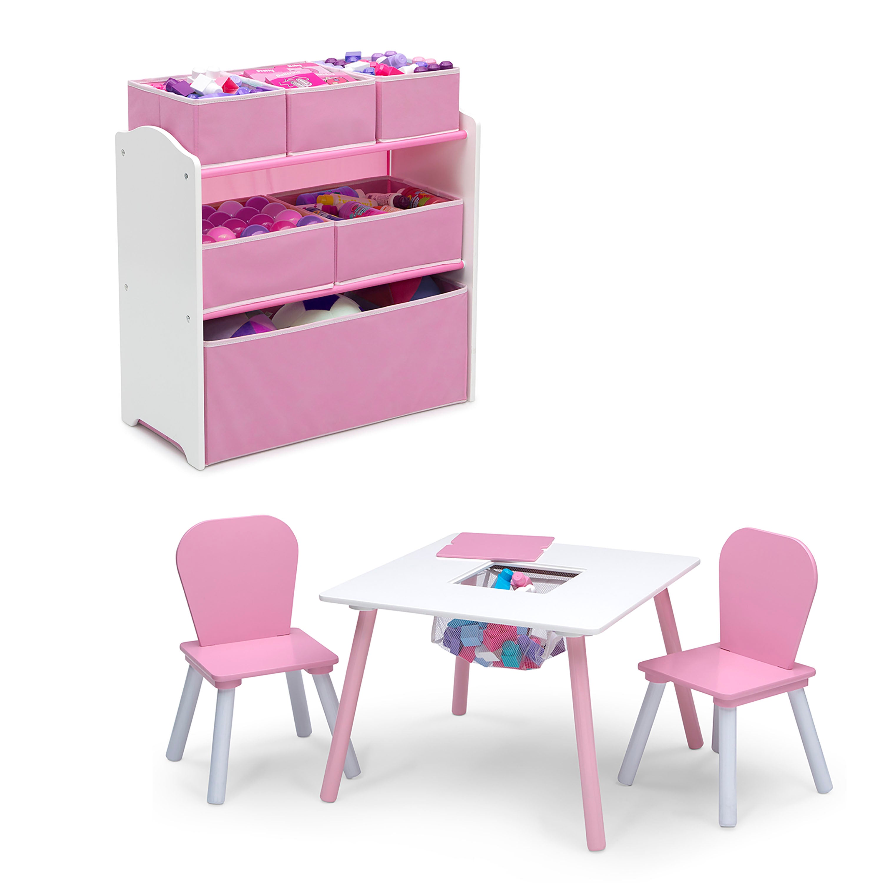 4 Piece Toddler Playroom Set - Kids Educational Toys for 2-5 Years Old - Perfect for Home, Preschool & Daycare Learning Activities