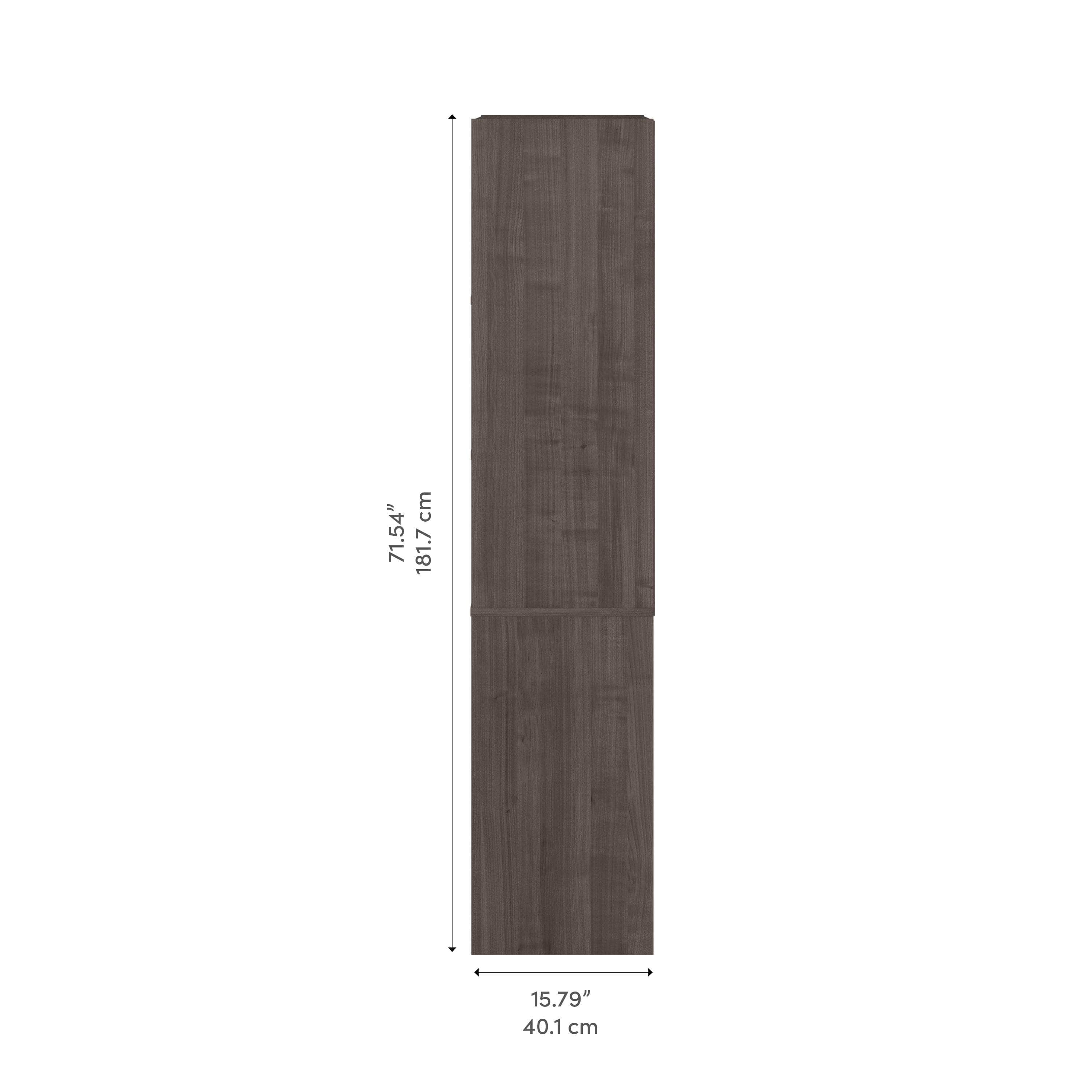 Universal 30W Standard 5-Shelf Bookcase - 4 Color Options for Home, Office & Dorm Room Organization