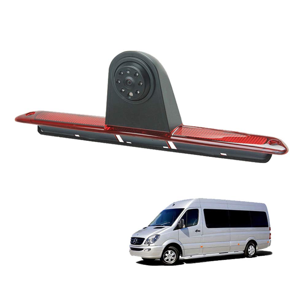 Mercedes Benz W906 W907 W910 316 CDI Sprinter Viano Vito Transit Ducato VW T5 Master Rear View Backup Camera - Waterproof Reversing Camera Replacement with Night Vision for Safer Parking & Reversing | Perfect for Commercial Vans, Delivery Trucks & RVs