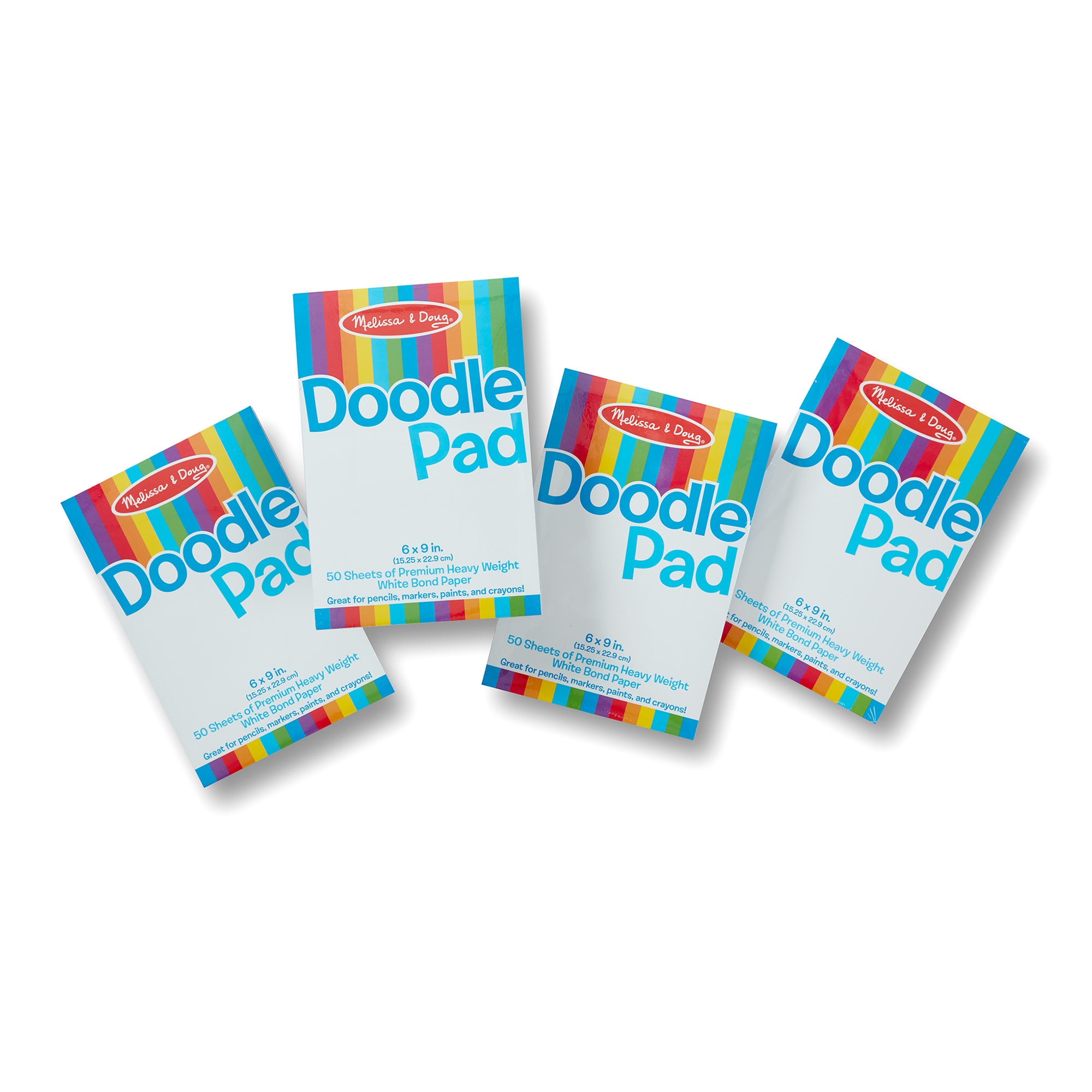 Premium Sketch Drawing Paper Pad 4 Pack - 9x12 Inch Acid-Free Artist Paper for Pencils, Charcoal & Markers - Perfect for Art Classes, Sketching & Doodle Projects