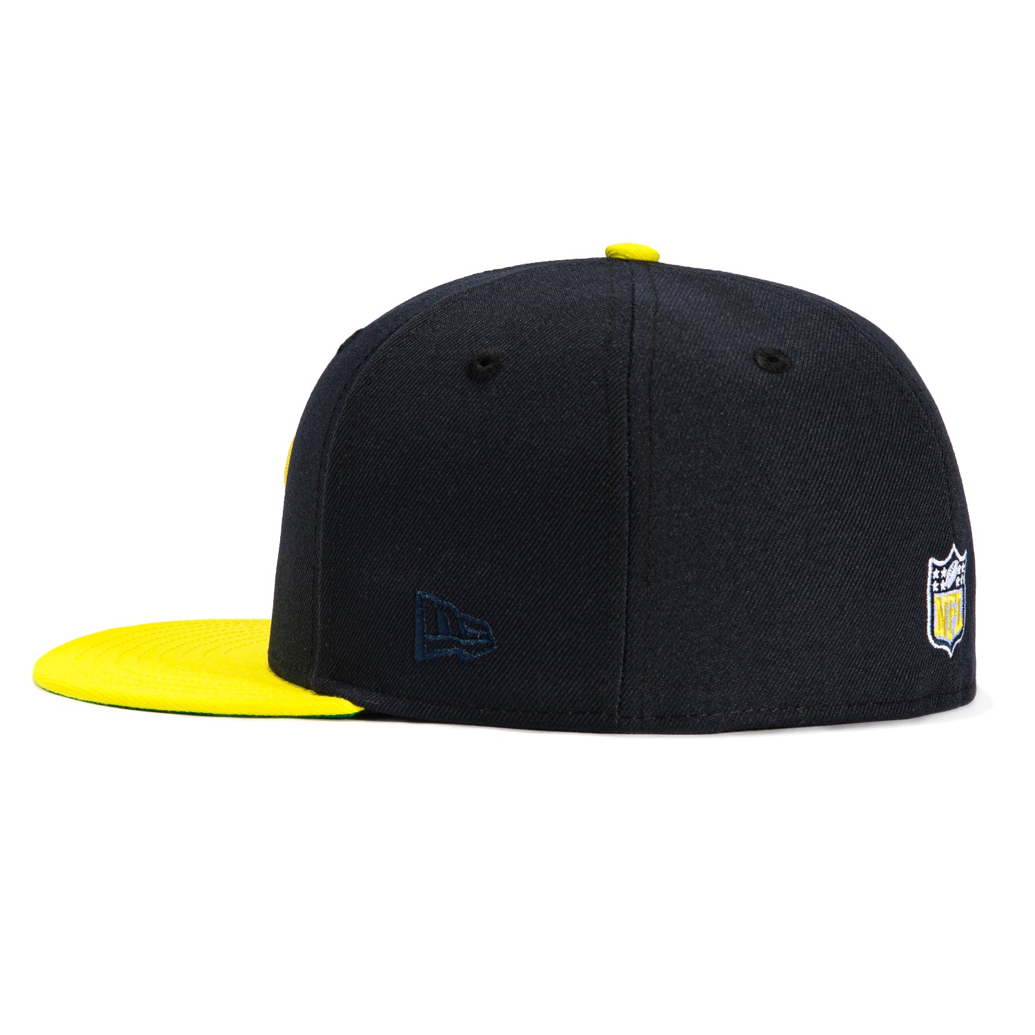 New Era 59Fifty Houston Texans 20th Anniversary Patch Snapback Hat - Navy & Yellow - Official NFL Licensed Cap for Texans Fans, Sports Events & Casual Wear
