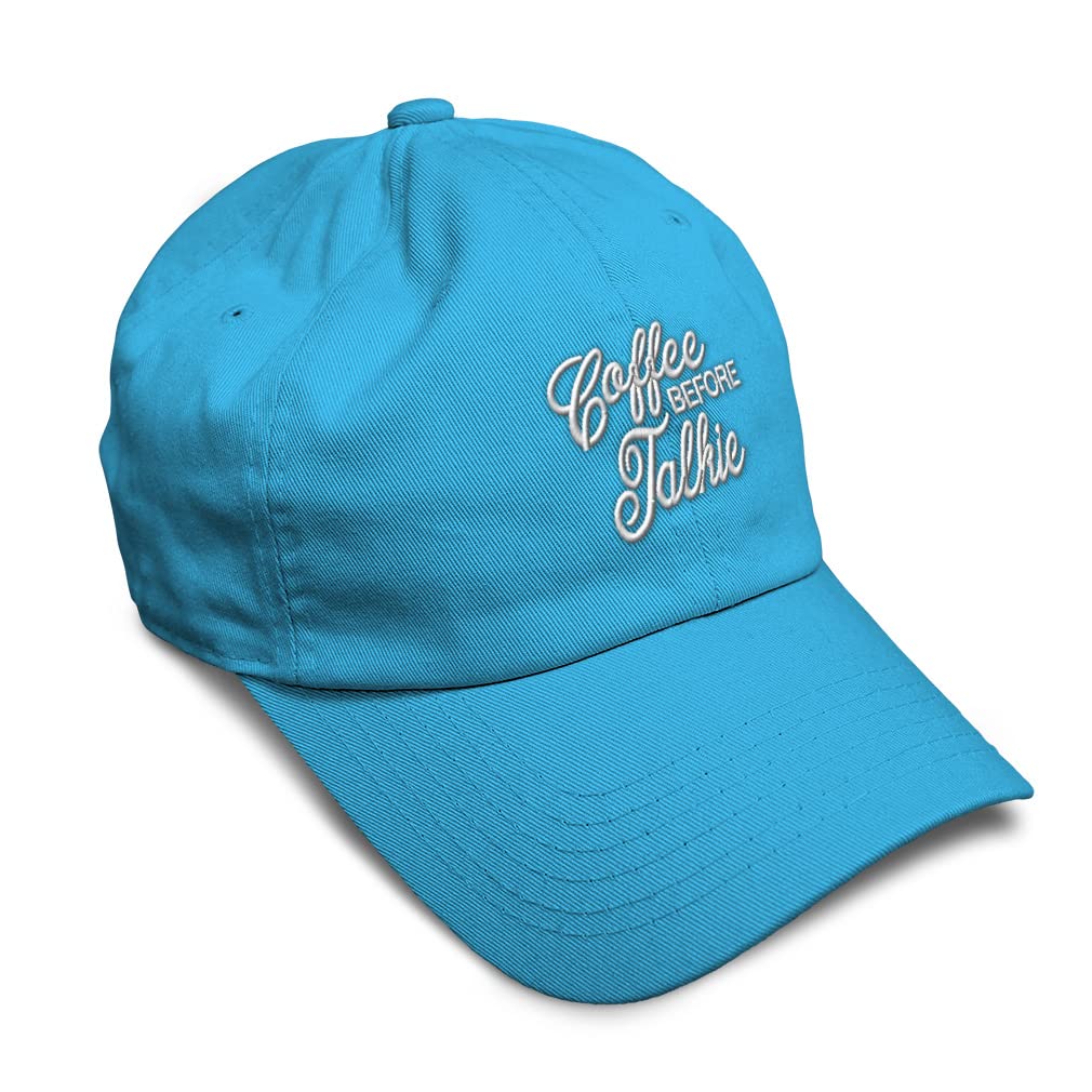Custom Embroidered Coffee Lover Baseball Cap - Funny 
