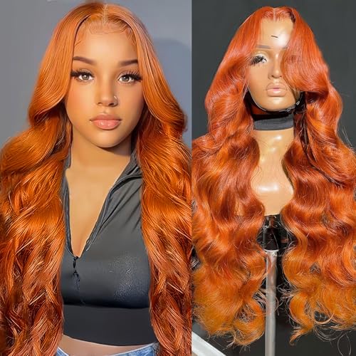 ginger wig human hair