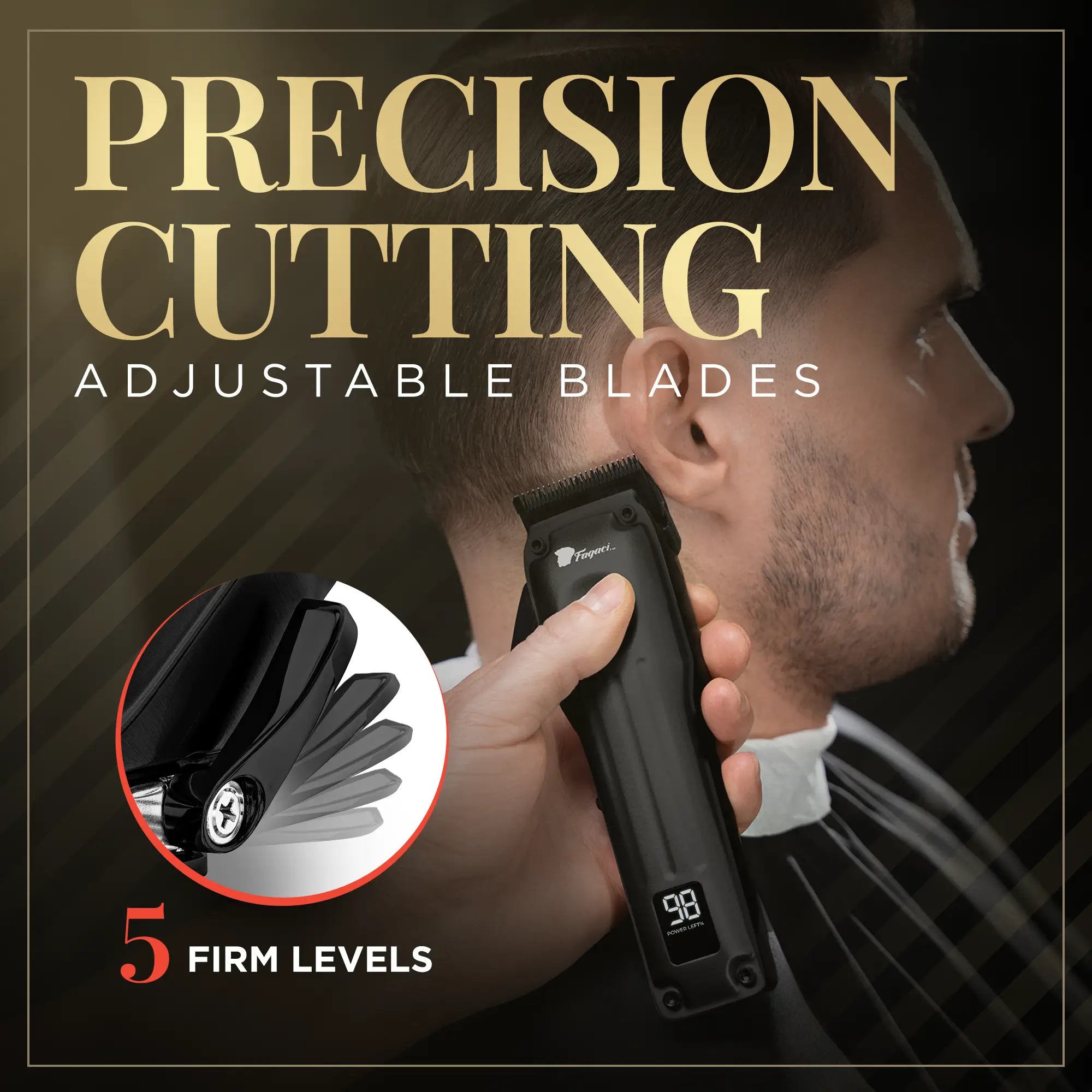 Fusion Clipper Hair Trimmer - Professional Cordless Hair Clipper for Men & Women - Perfect for Home Haircuts, Beard Trimming & Grooming