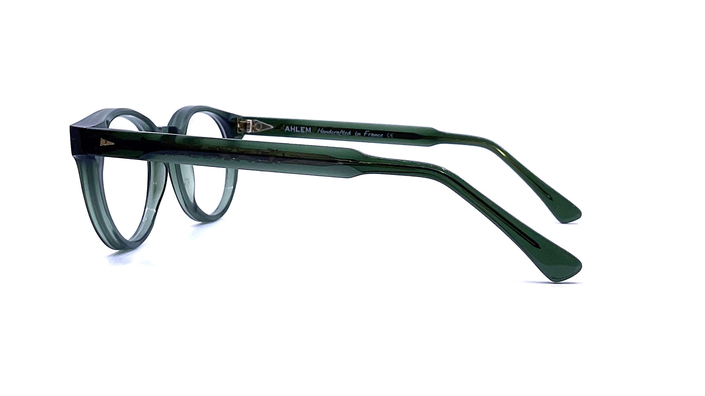 Ahlem Theatre Sunglasses - Dark Green Aviator Style for Women & Men | UV Protection, Polarized Lenses | Perfect for Driving, Beach & Outdoor Activities