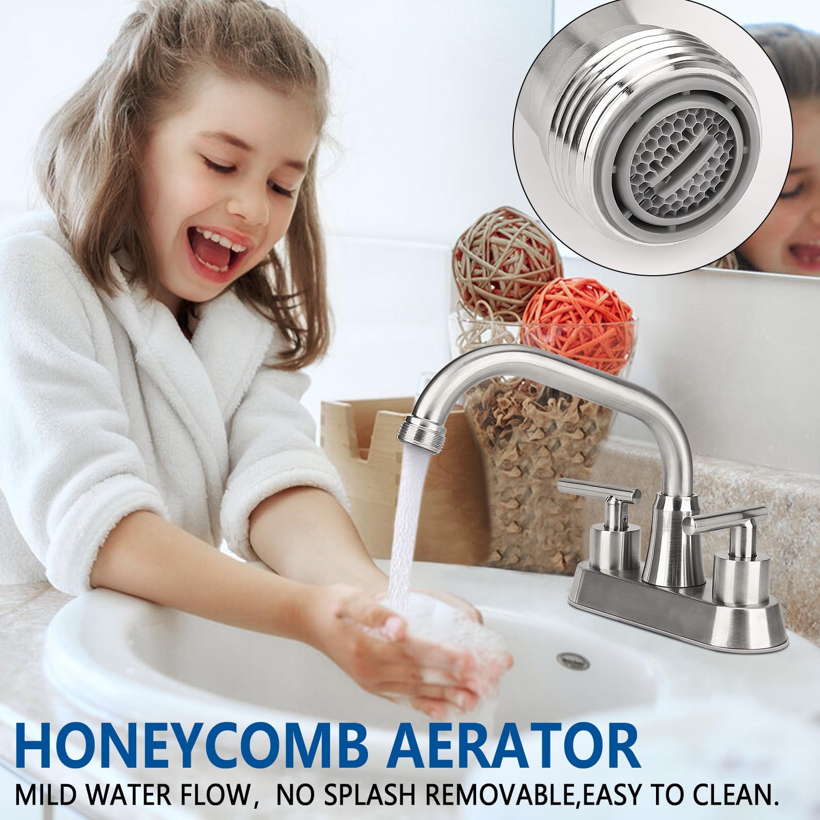 Heavy Duty Laundry Sink Faucet with 3/4