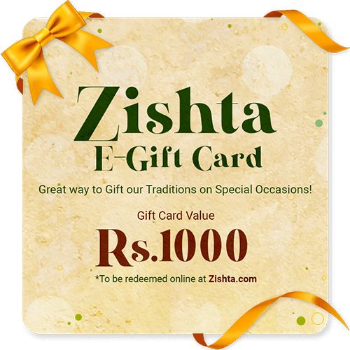 Zishta Gift Cards - Perfect for Birthdays, Holidays & Special Occasions | Thoughtful & Convenient Gift Idea