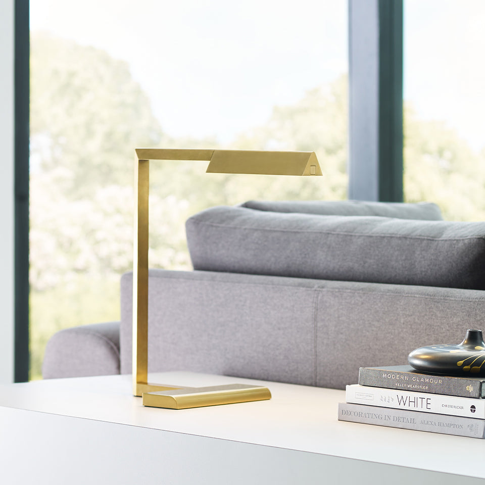 Dessau Table Lamp - Modern LED Desk Lamp for Home Office, Bedroom & Living Room - Adjustable Brightness & Color Temperature - Perfect for Reading, Working & Relaxing