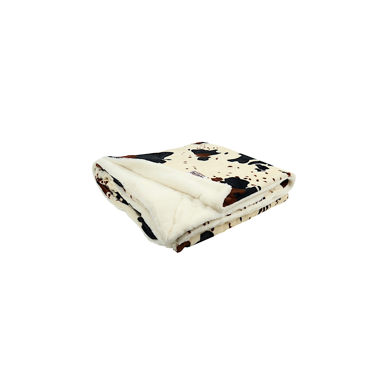 Soft & Cozy Western Cow Print Fleece Blanket - Plush Cow Pattern Design for Bed, Couch & Home Decor - Perfect for Farmhouse, Rustic & Country Style Living Rooms