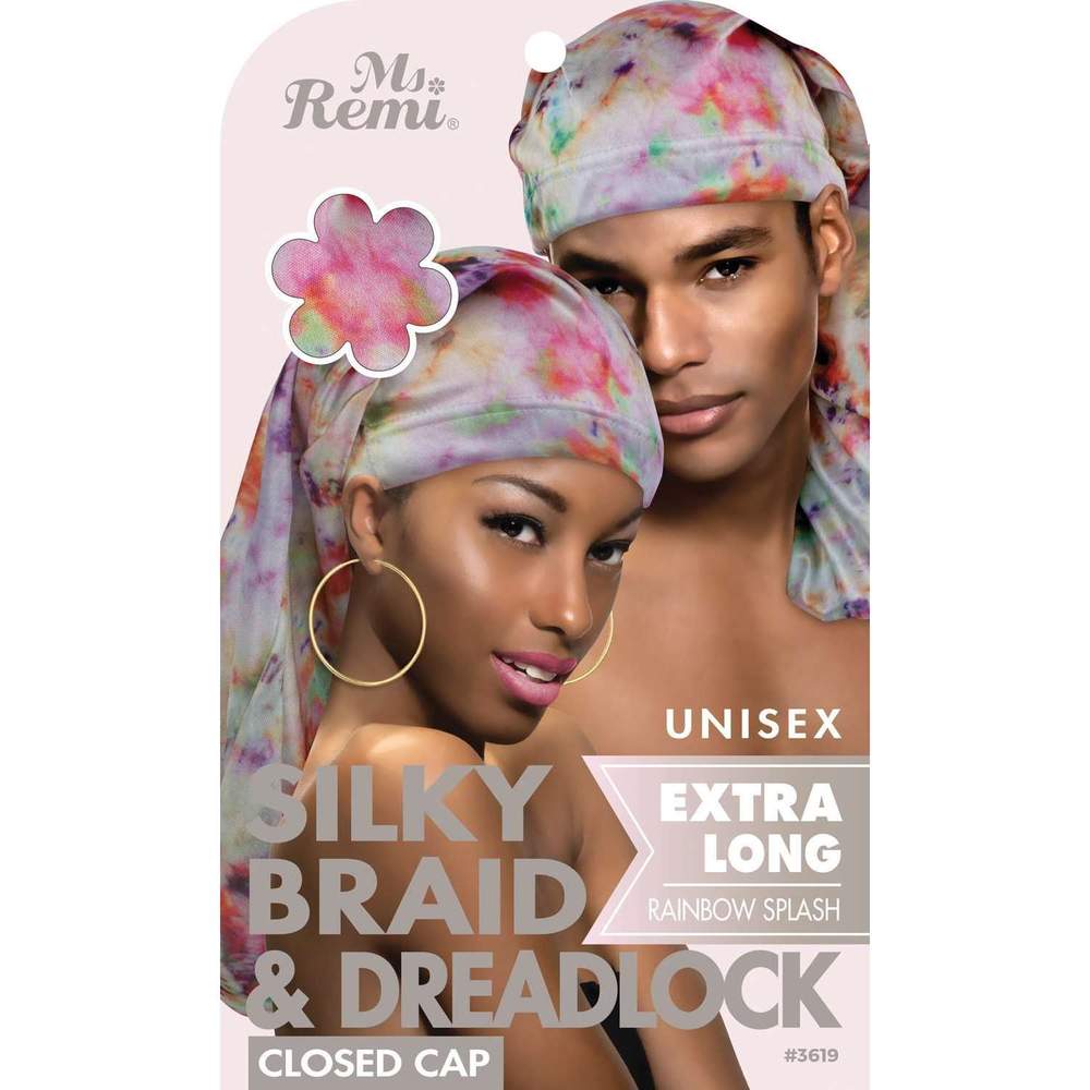 Ms Remi Silky Braid & Dreadlock Close Cap Extra Long - Natural Looking Synthetic Hair for Braiding & Protective Styles - Perfect for Cosplay, Daily Wear & Hair Extensions