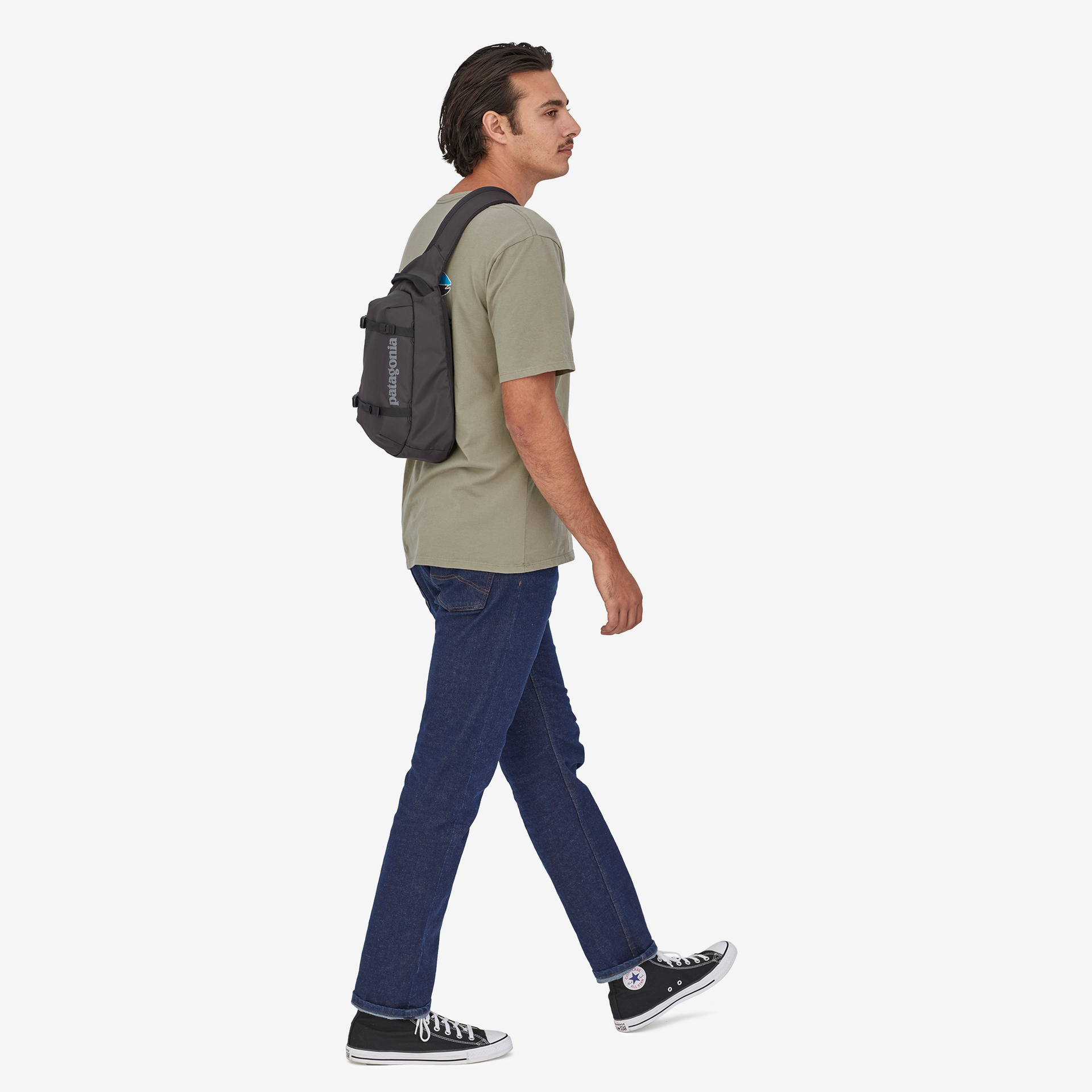 Atom Sling Bag 8L - Lightweight Crossbody Chest Shoulder Bag for Men & Women - Perfect for Travel, Hiking, Cycling & Everyday Use