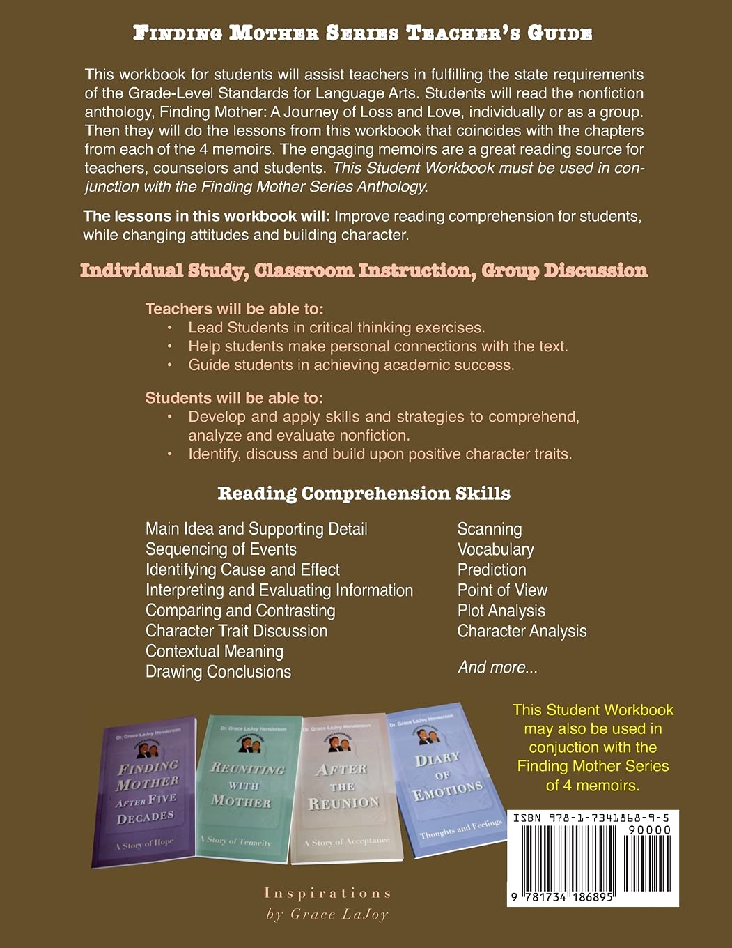 Finding Mother Teacher's Guide - Classroom & Homeschooling