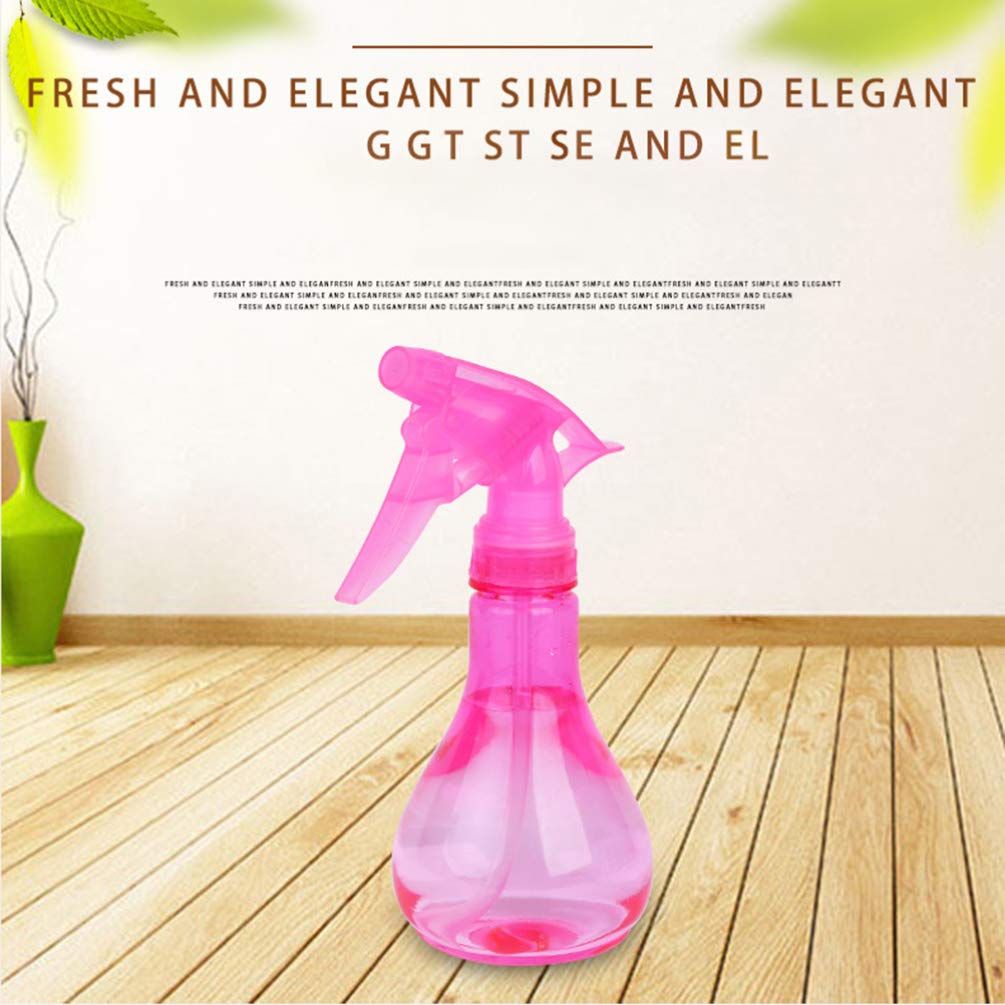 Minkissy 3-Pack Hydrating Spray Bottles - Portable Empty Plastic Mist Bottles for Hair, Face & Plants (Random Colors) | Travel, Salon & Home Use