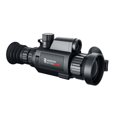 HIKMICRO Panther 2.0 PQ50L 640x512 Thermal Imaging Scope with Laser Range Finder (LRF) - Perfect for Hunting, Wildlife Observation, and Night Vision Security