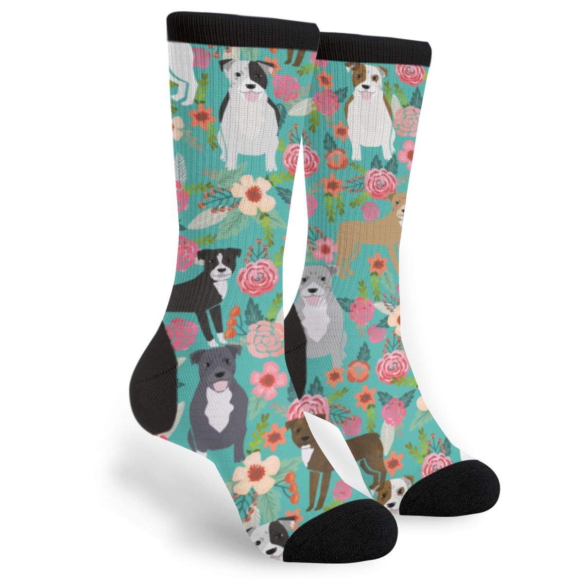 YISHOW Funny Crazy Novelty Crew Socks for Men & Women - Cool & Comfortable Socks for Everyday Wear, Gifts, and Costume Parties