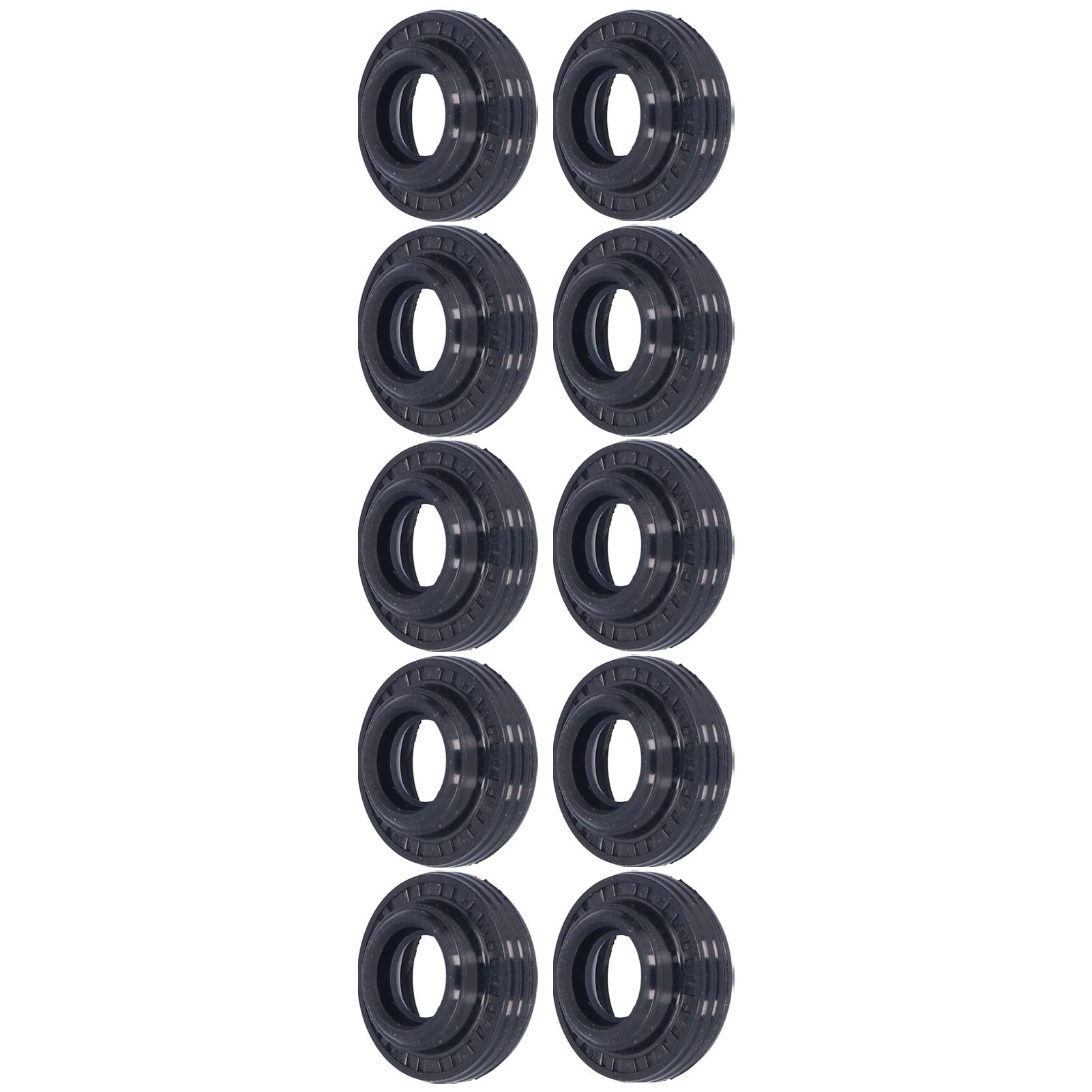 10Pcs A/C Compressor Oil Seal Kit - Compatible with 508 5H14 Automotive Air Conditioning Compressor Shaft Seal Replacement for Car AC Repair & Maintenance