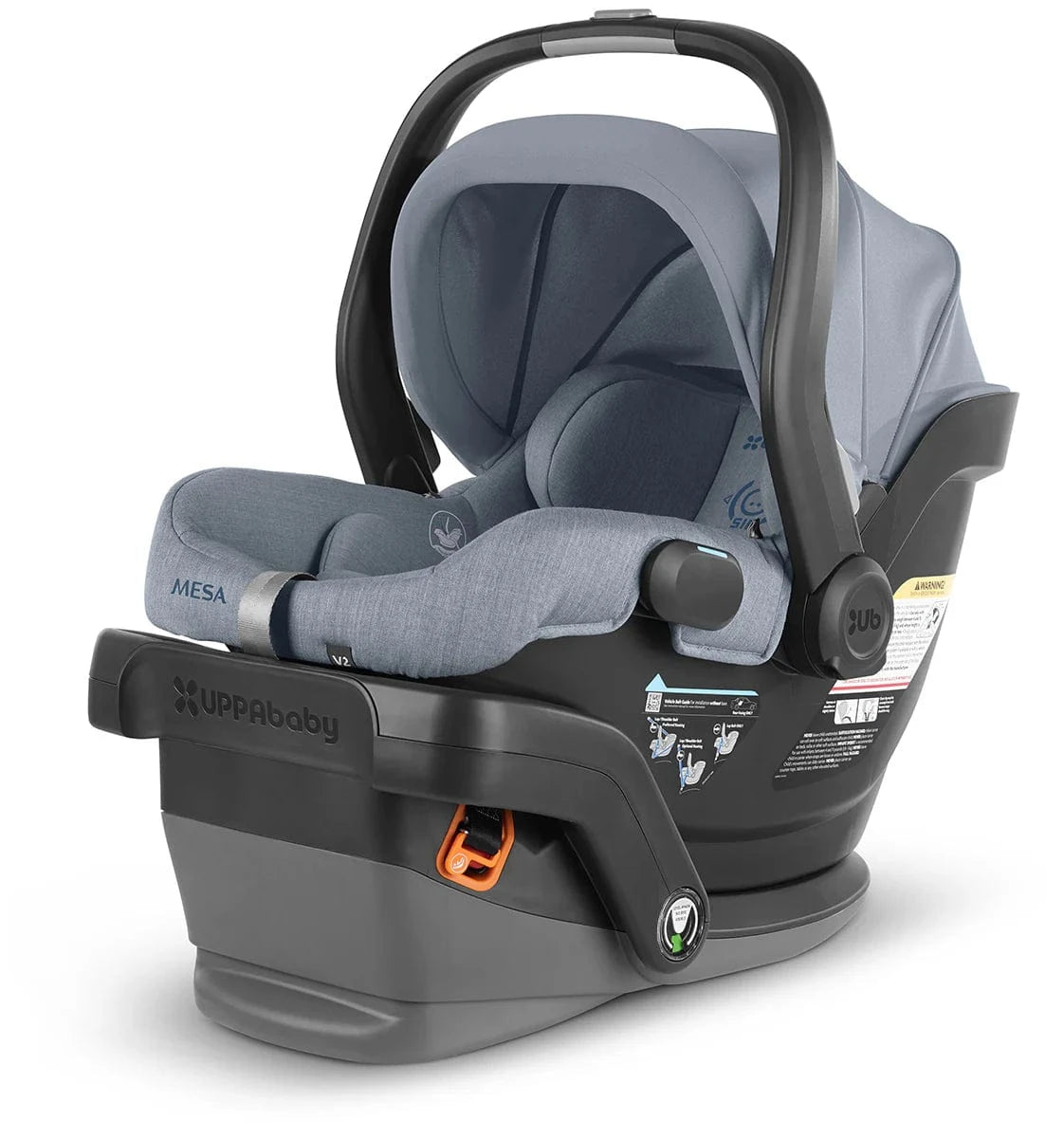 UPPAbaby Mesa V2 Infant Car Seat - Safe & Lightweight Baby Carrier for Newborns to 35 lbs | Perfect for Travel, Daily Commute & Family Outings