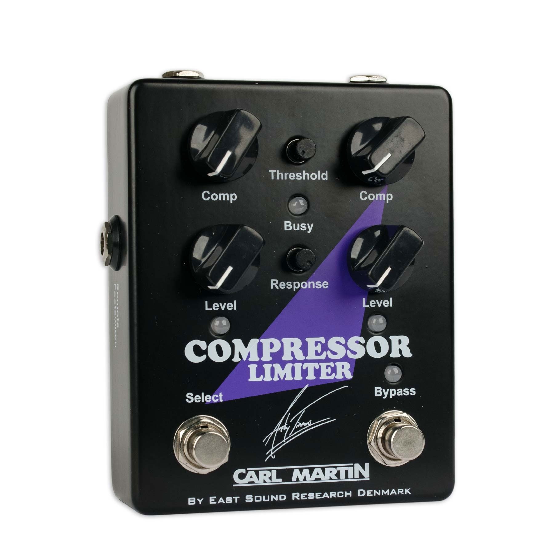 Carl Martin ATCOMPLIM Bass Compression Effect Pedal for Guitarists - Professional Audio Compressor Pedal for Bass & Electric Guitar - Perfect for Live Performances & Studio Recording