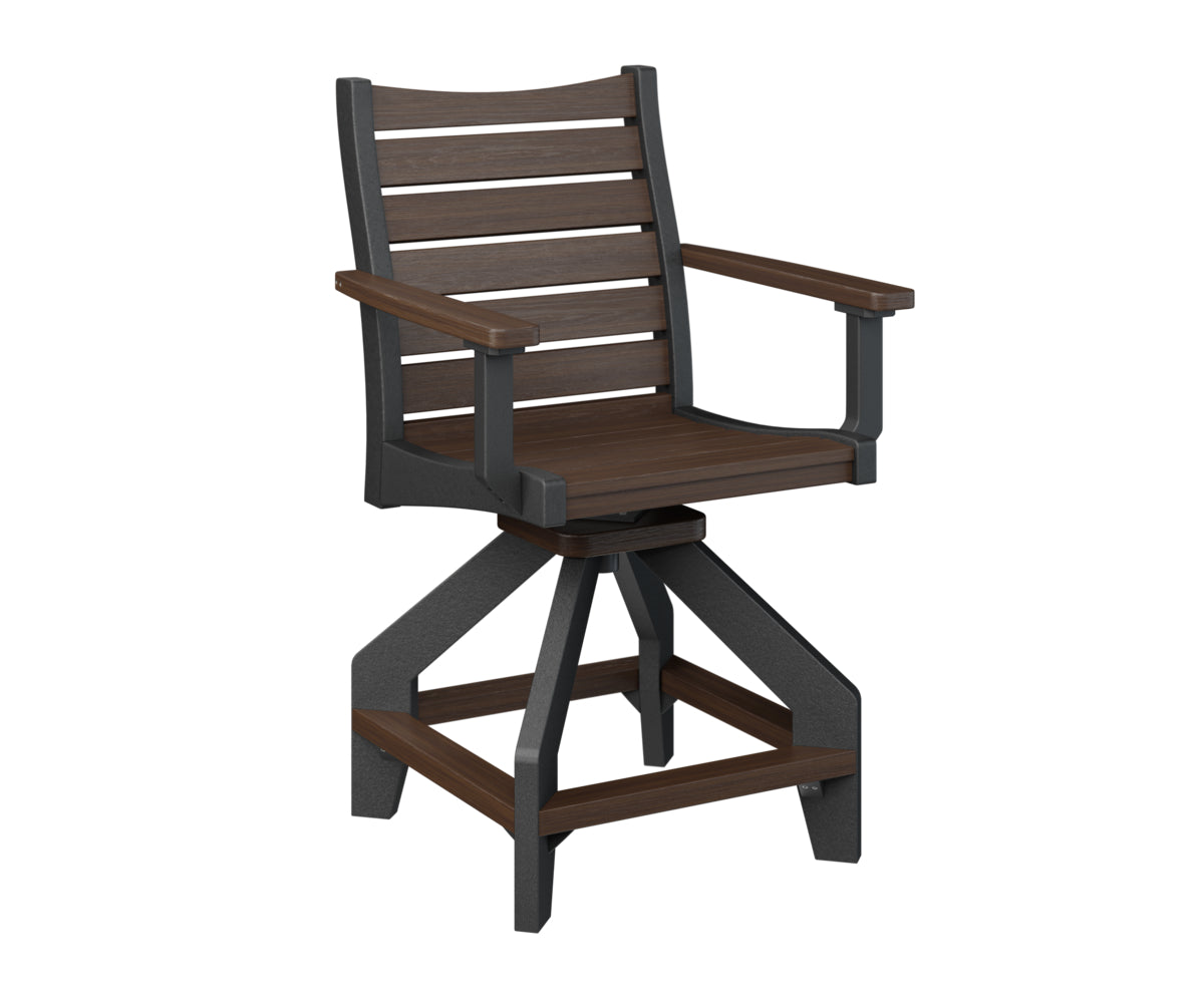 Brazilian Walnut on Black