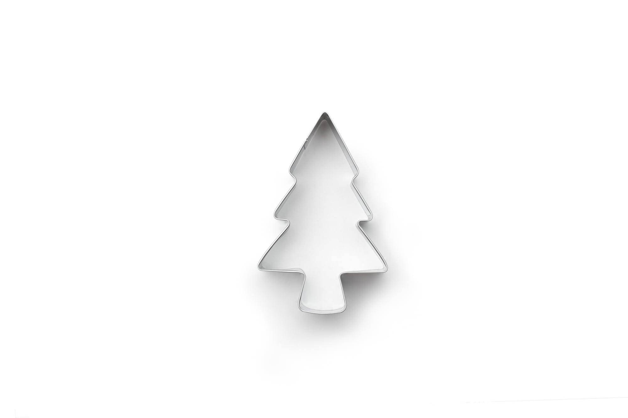 Fox Run 3-Inch Stainless Steel Christmas Tree Cookie Cutter - Durable Holiday Baking Decorations for Cookies, Gingerbread, and Festive Treats