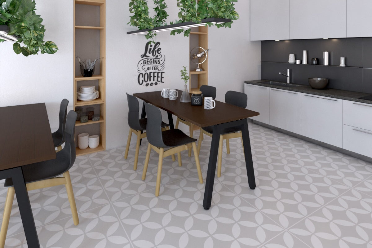 Quadro A Legs Table - 1000L x 600W Modern Dining Table for Home & Office - Perfect for Dining Rooms, Kitchens, and Workspaces