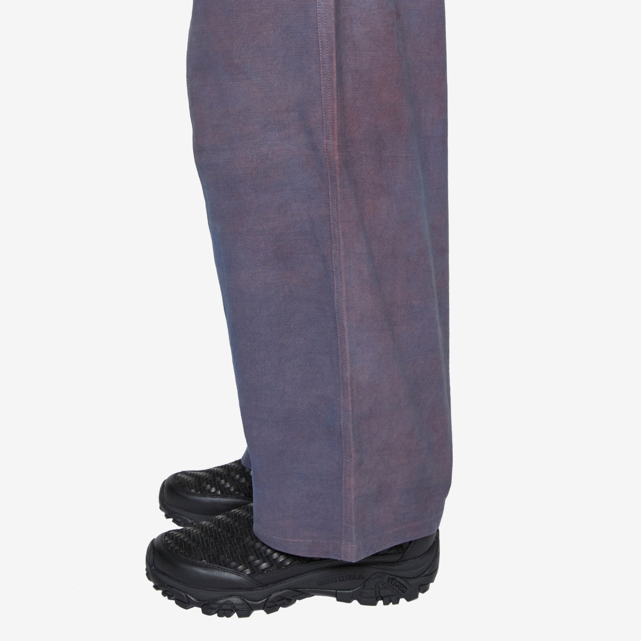 Stylish Purple Slub Document Pants for Women - Comfortable Office Workwear & Casual Wear