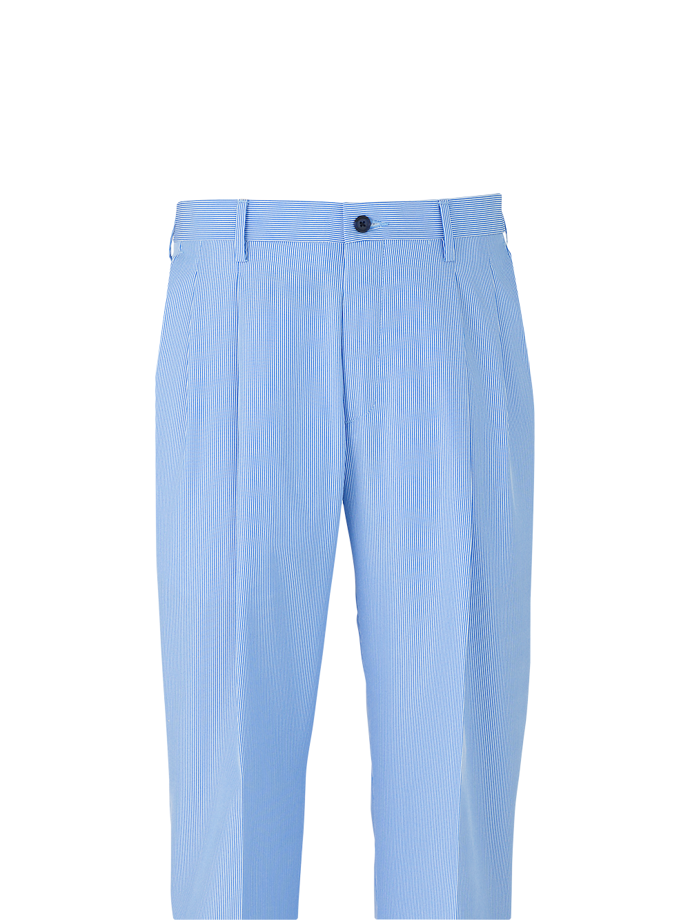 Stylish Pinstripe Pleated Pants for Women - Tan Stripe Formal Trousers | Office Wear, Business Attire & Professional Outfits