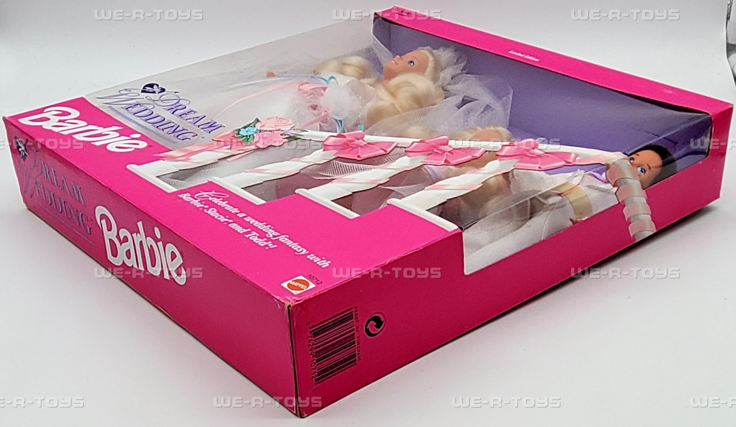 Vintage 1993 Barbie Dream Wedding Gift Set with Barbie, Stacie & Todd Dolls - Perfect for Collectors, Playtime & Wedding Theme Parties
