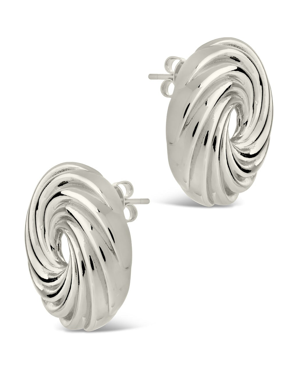 Stylish Cruller Stud Earrings for Women - Trendy Doughnut-Shaped Jewelry - Perfect for Everyday Wear, Parties & Gifts