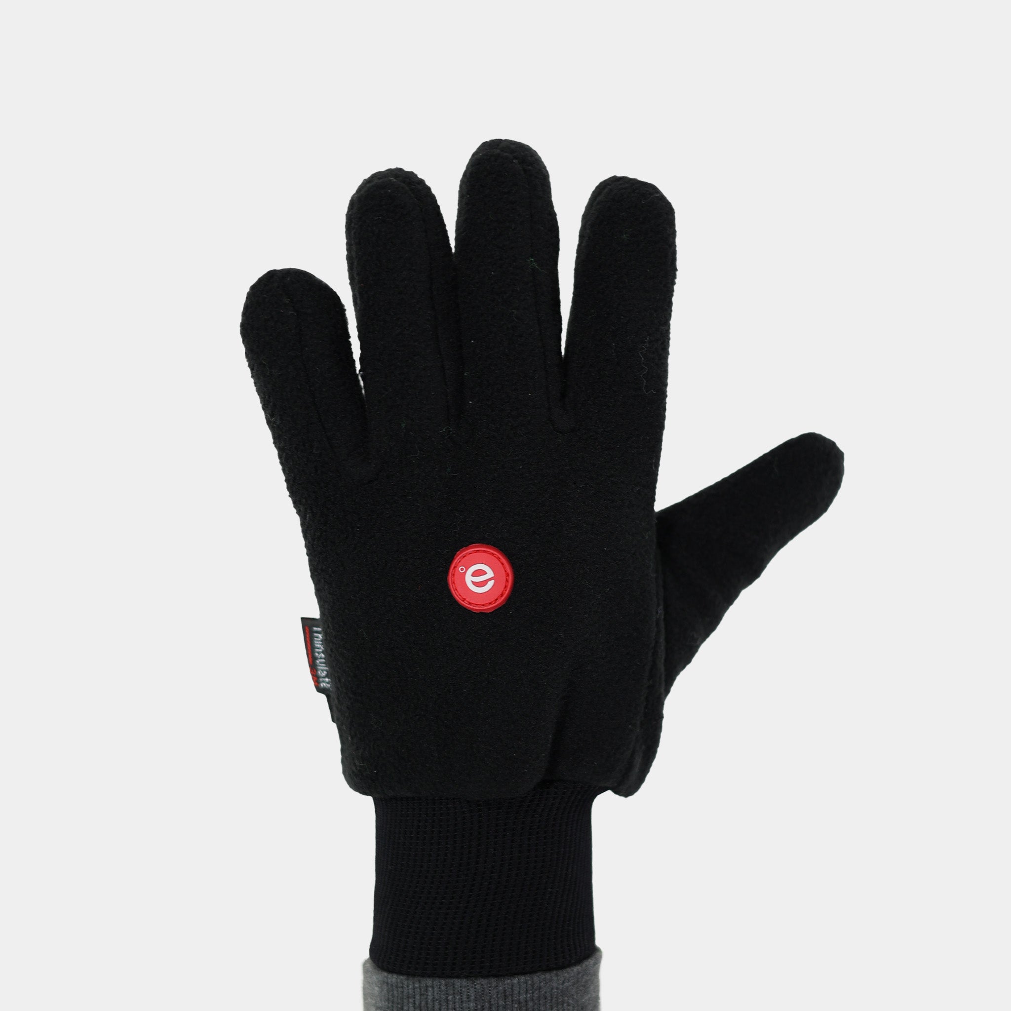 Non-Slip Fleece Grip Gloves - Warm Winter Work Gloves for Driving, Cycling & Outdoor Activities