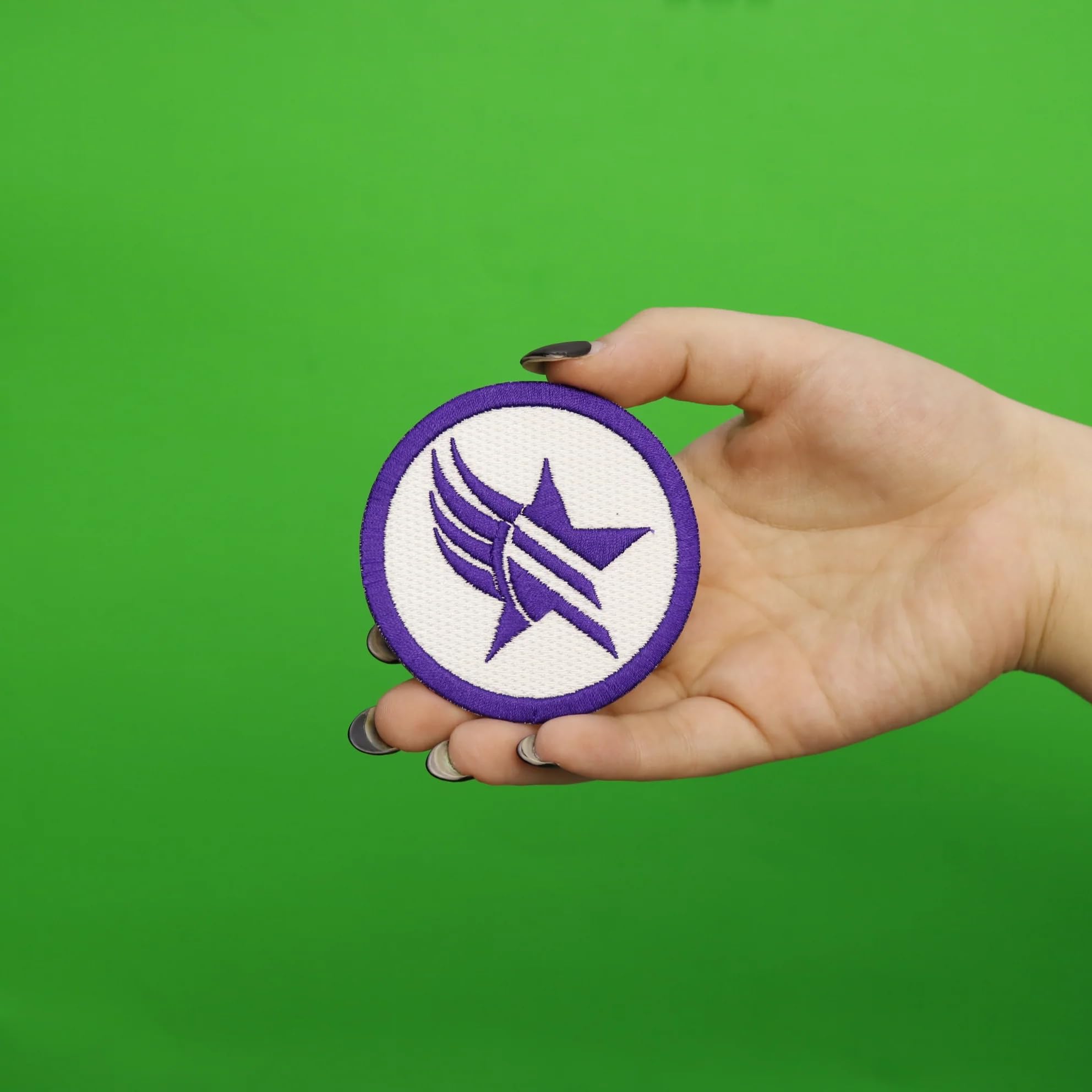 Paragade Round Logo Gaming Patch - Iron On Embroidered Applique for Jackets, Hats & Backpacks - Perfect for Gamers & Esports Fans