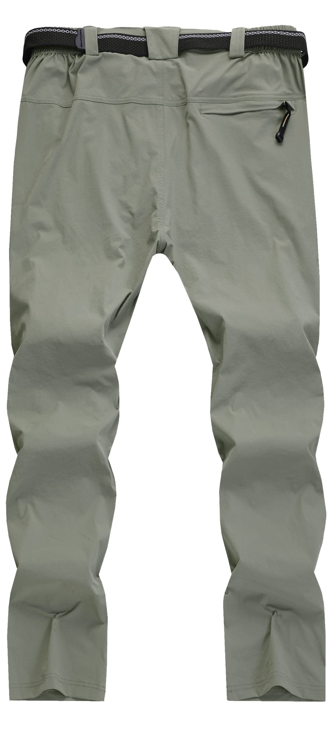 Men's Quick-Dry Hiking Cargo Pants - Water Resistant Lightweight Outdoor Work Pants with Breathable Fabric & Zipper Pockets | Perfect for Mountain Climbing, Camping & Adventure Travel