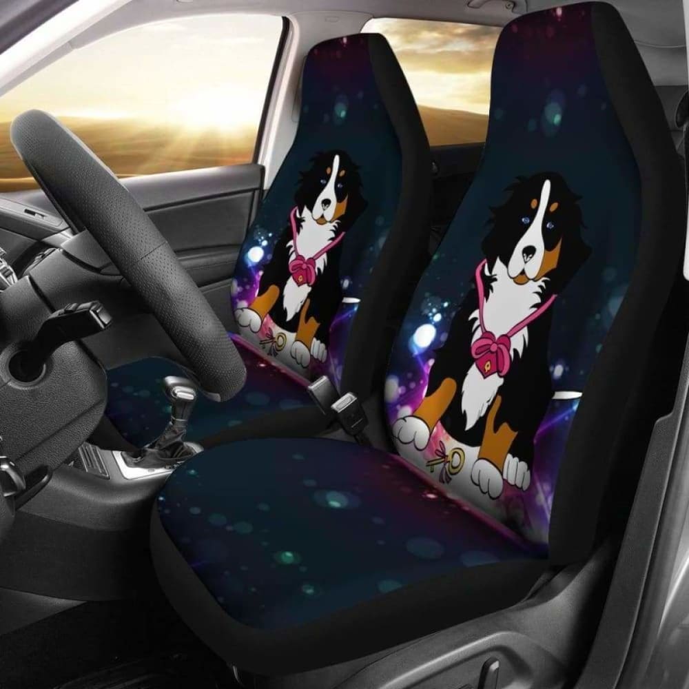 Bernese Mountain Dog Car Seat Covers for SUVs & Trucks - Heavy Duty Waterproof Pet Seat Protector (19